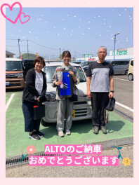 ♡アルト納車式♡